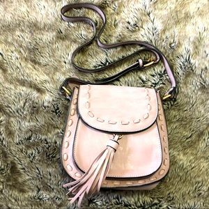 G.H. Bass & Co. Whipstitch Tassel Crossbody
